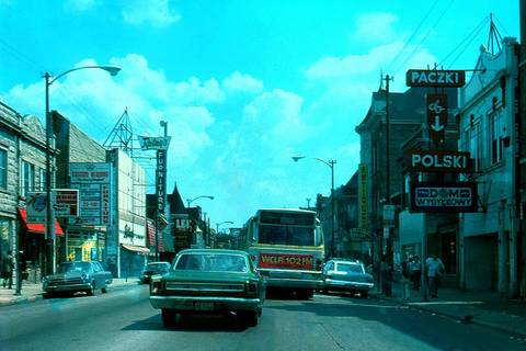 Milwaukee Avenue, Chicago, 1981